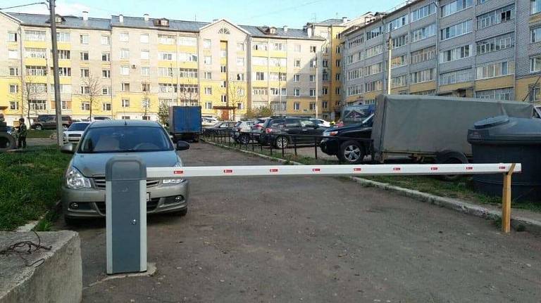 Автоматический шлагбаум Автоматический шлагбаум
