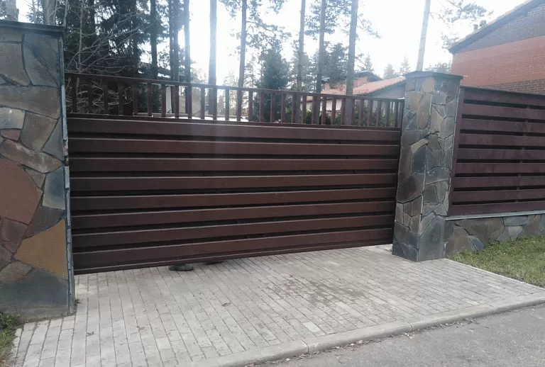 Откатные ворота Откатные ворота