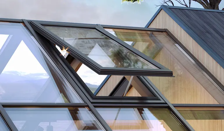 Лючки дымоудаления для естественной вентиляции 